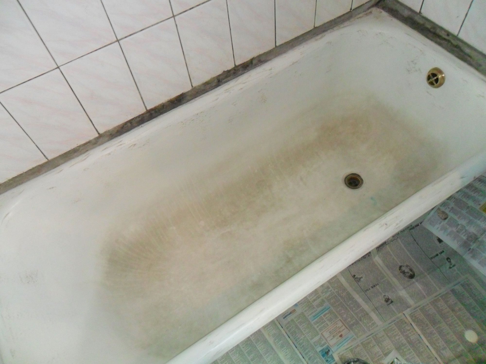 Реставрация ванн - фото №8 до